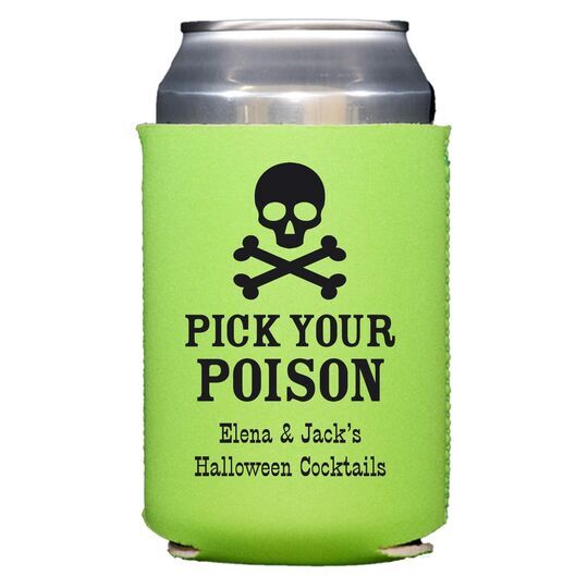 Pick Your Poison Collapsible Koozies